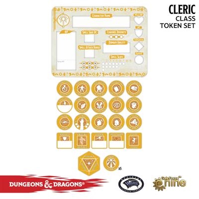D&D 5e - Cleric Token Set